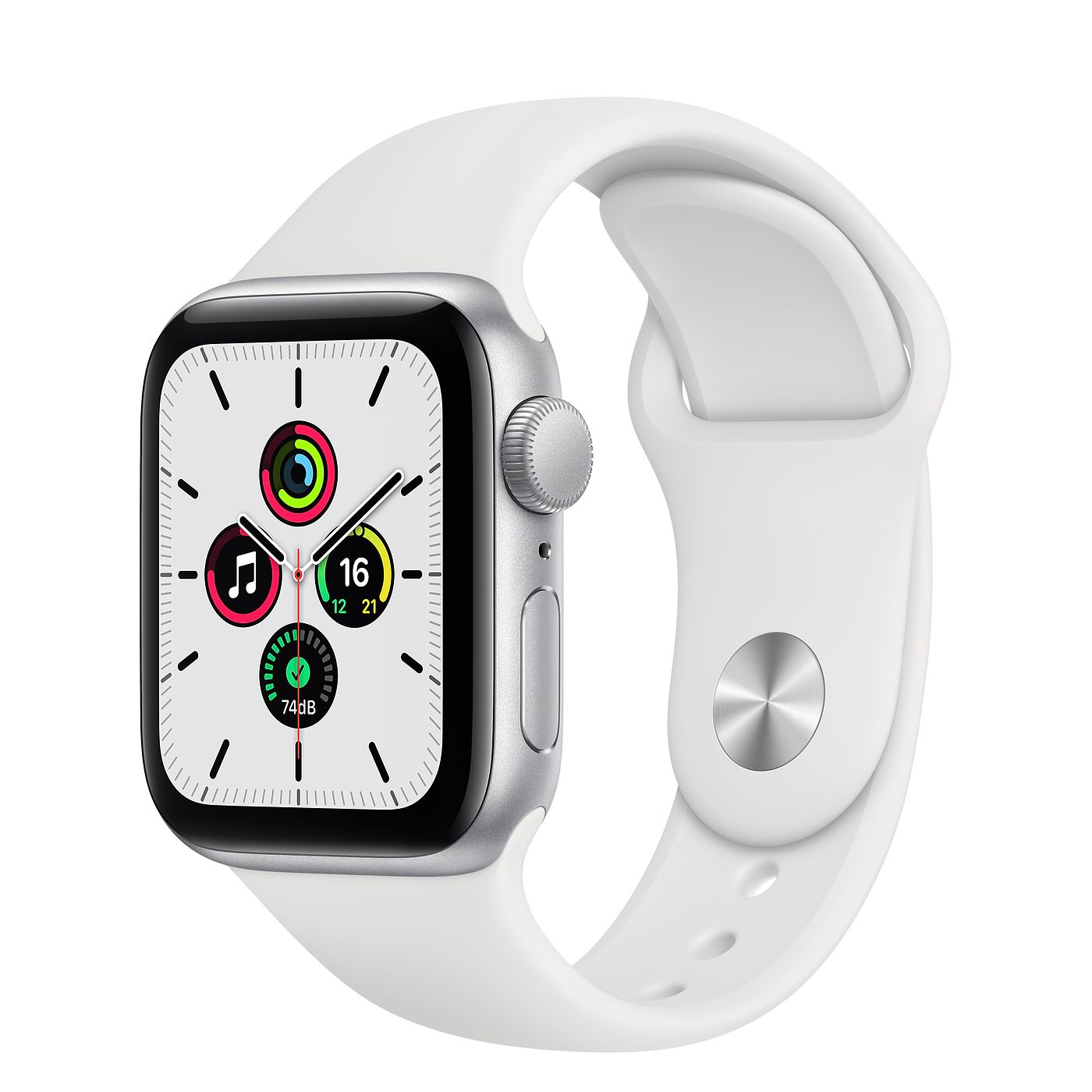 Apple Watch SE 40 mm Silver / White 2020