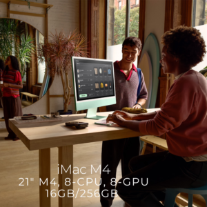 Apple iMac M4 2024 24 inch 4.5K - Apple M4 Chip 8-Core CPU 8-Core GPU 16GB Memory 256 Storage