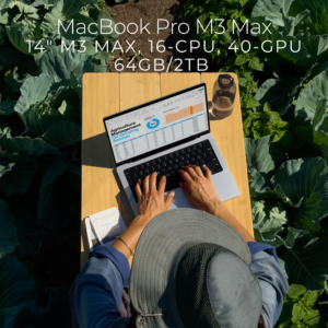 MacBook Pro (14 inch, M3 Max) 16 CPU – 40C GPU – 64GB Memory – 2TB SSD Storage