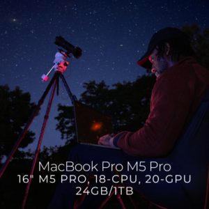 MacBook Pro (16 inch, M5 Pro, 2026) 18 CPU – 20C GPU – 24GB Unified Memory – 1TB SSD Storage