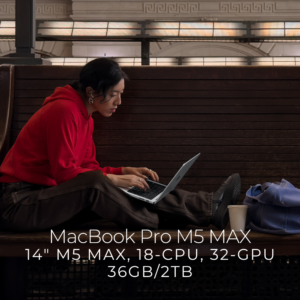 MacBook Pro (14 inch, M5 MAX, 2026) 18 CPU – 32C GPU – 36GB Unified Memory – 2TB SSD Storage